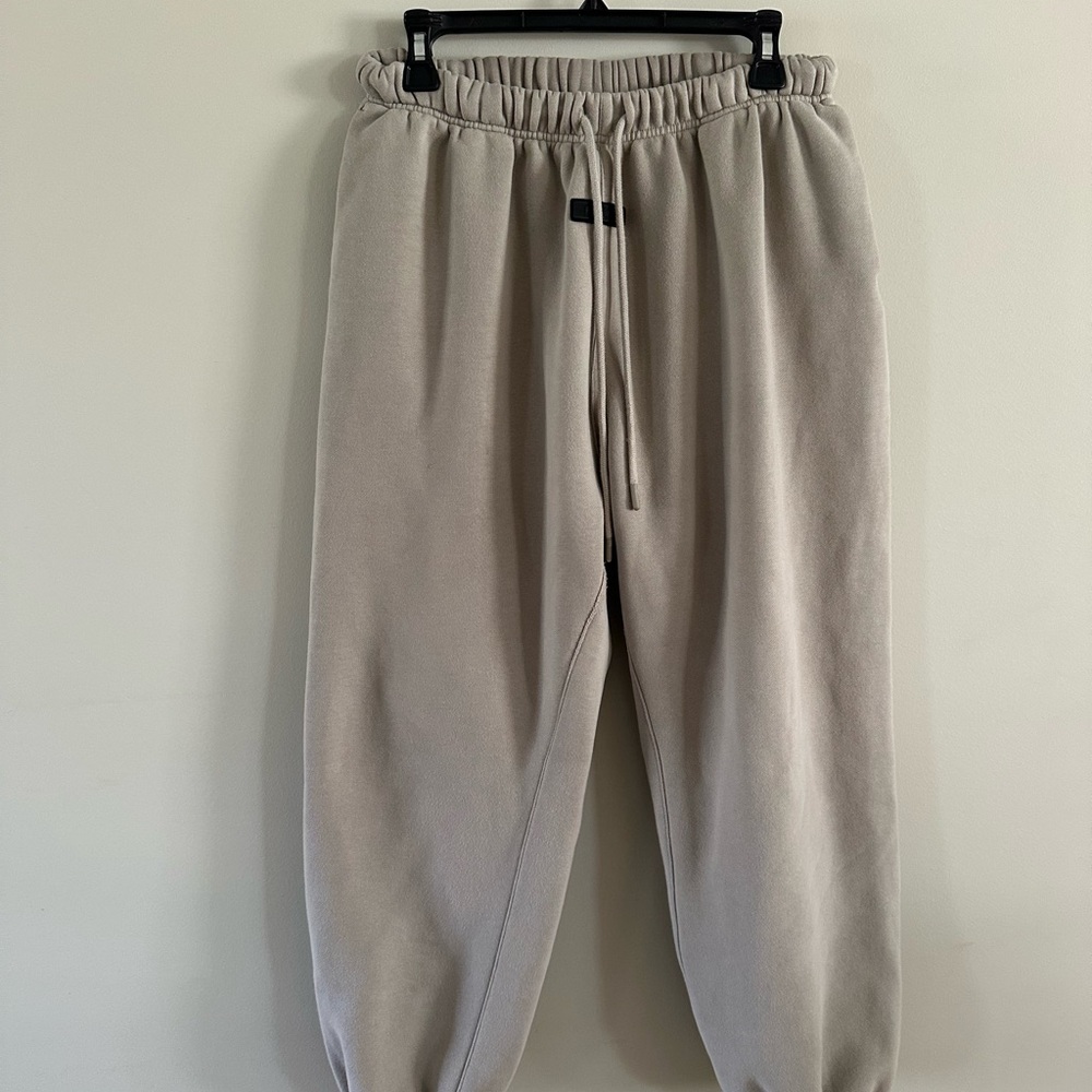 Fear of God Essentials Seal Beige Sweatpants Oversized fit: Sizes Medium -XLarge